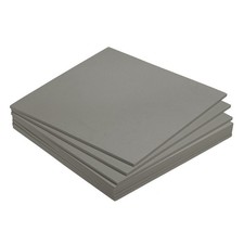 EVA Foam Sheets Light Grey 9.8 Inch x 9.8 Inch 5mm Thick Crafts Foam Sheets 8Pcs