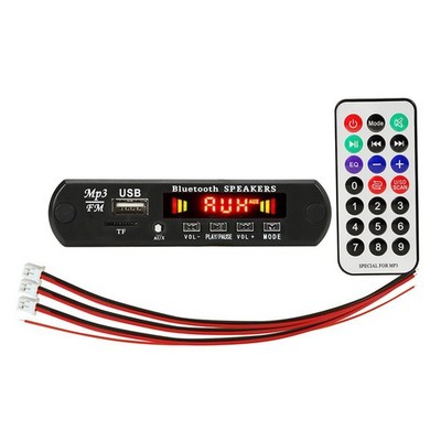 2*25W Amplifier MP3 Player Module Bluetooth-compatible 5.0 Decoder Board 12V
