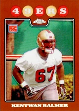 2008 Topps Chrome - Kentwan Balmer #TC230 (RC) Copper Refractor /425