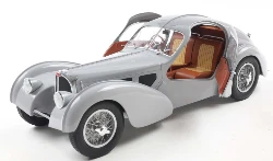 Bugatti Atlantic Type 57 SC 1937 Silver 1/18 - S1802106 SOLIDO - Image 2 of 4