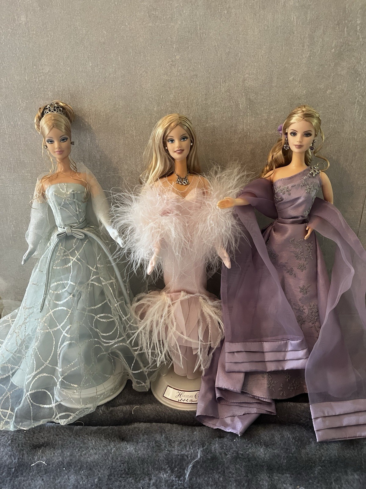 Barbie Collector Edition Doll Lot 2001-2003 Celebration Gown Blonde 12 in