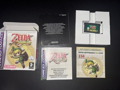 Gameboy Advance Zelda Minish Cap in OVP / Inlayinkl. Anleitungen