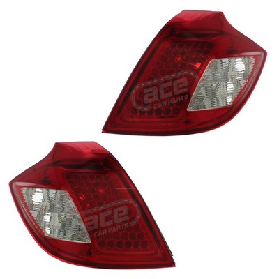Fits Kia Ceed 2010-2013 Rear Light Tail Lamp Back Lens 1 Pair Left & Right