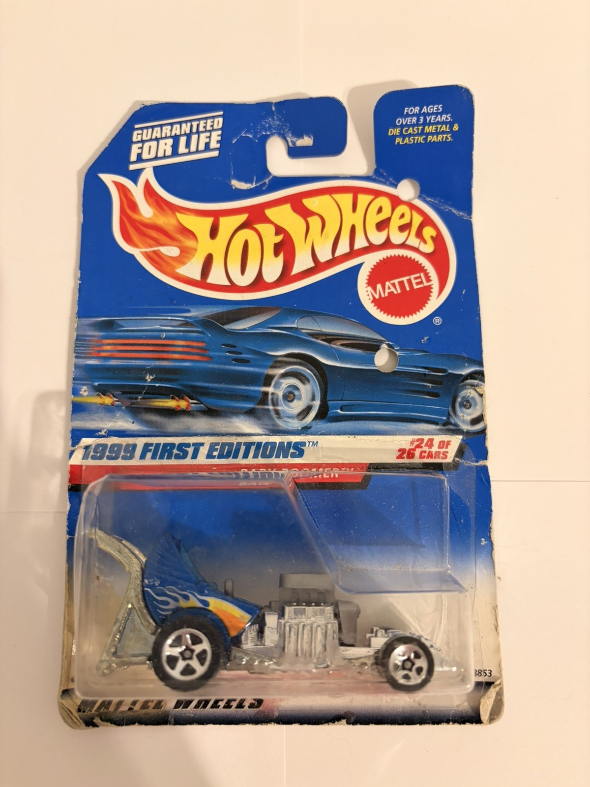 Mattel Hot Wheels - Baby Boomer - 1999 First Editions (24 Of 26) Blue - NIP