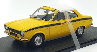 Cult Models Maßstab 1:18 CML063-3 - 1973 Ford Escort Mexico - gelb