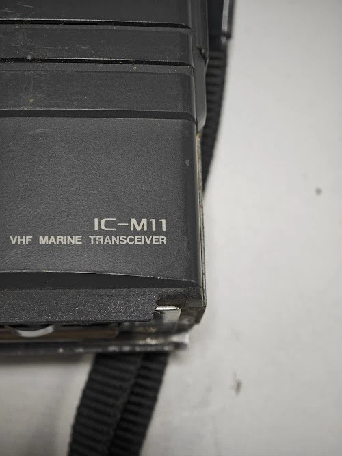ICOM IC-M11 Vhf Marina Transceptor - Powers Encendido/Apagado, Símbolos De Uso - Imagen 4 de 4