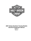 2007 Harley Davidson Touring Models Electrical Diagnostic Manual EDM 99497 07