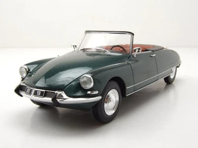 WHITEBOX, CITROEN DS 19 Cabriolet 1963 vert foncé métallique, échelle 1/24, W... - Photo 1/4