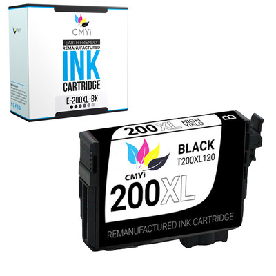 1PK Black T200XL Ink for Epson 200XL 200 XL XP300 XP310 XP-400 XP-410 WF-2520