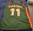 Detlef Schrempf Authentic Signed Seattle Supersonics Pro Style Jersey BAS Auto — photo 1