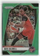2024 Panini Prizm WNBA #38 Maya Caldwell Green Prizms ☘️67A