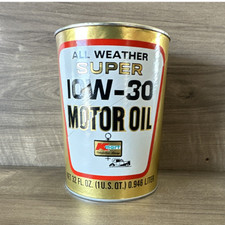 Kmart Motor Oil Can All Weather Super 10W-30 ...