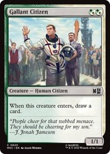 Gallant Citizen Light Play, English Magic the Gathering MTG Commander: Marvel Su