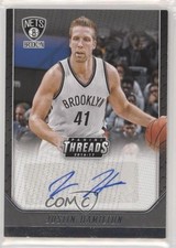 2016-17 Panini Threads Auto Justin Hamilton #6 Auto no9