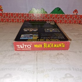 WRATH OF THE BLACK MANTA CONSOLE NINTENDO NES PAL A ITALIANO ITA CIB COMPLETO