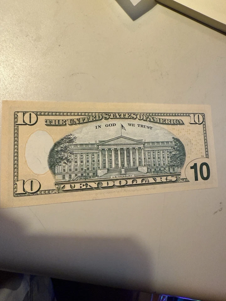 2006 $10 Bill Star Note 🔥💥🔥✨1,920,000 Printed! ✨VERY NICE✨ - Image 4 of 4