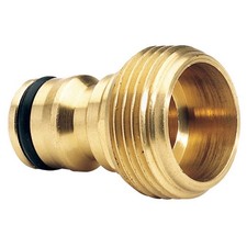 Draper 36218 Brass 3/4" Hose Accessory Connector Outdoor Tap Adaptor Fitting