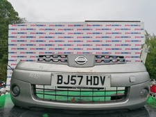 Nissan Note MPV 5DR ACENTA MK1 E11 2007 SILVER KY0 FRONT BUMPER MARKS