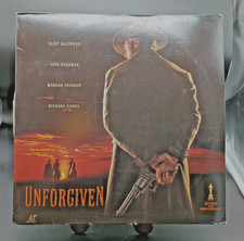 Clint Eastwood Unforgiven Laser Discs 1993 Collector's Item Laserdisc VTG