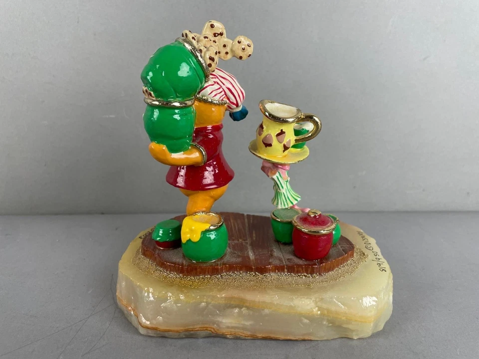 2003 Limited Ed Ron Lee Signed Disney Winnie the Pooh and Piglet Figurine Statue - Image 4 of 4