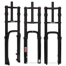 BUCKLOS 26*4.0" Air Suspension 180mm Fork Fat Beach/Snow/Electric/MTB Bike Forks