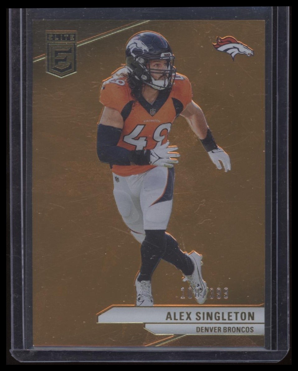 2024 Donruss Elite #79 Alex Singleton Orange #/399