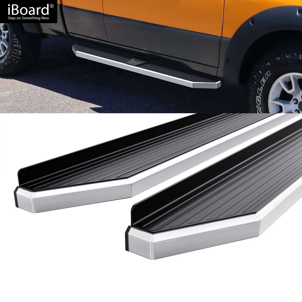 APS Running Board Polished 6" Fit Ford Ranger Mazda B Super Cab 2Dr 98-11 - Image 2 of 4