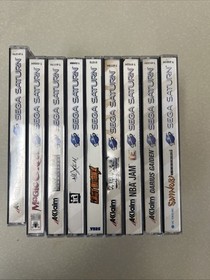 Sega Saturn Game Lot Of 9. Hexen, Shinobi Legions, Last Bronx, Darius Gaiden
