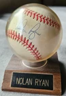 Nolan Ryan Signed Original Baseball Ball - Autograph Not Authenticated