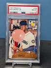 1995 Pinnacle KEN GRIFFEY JR. Bubble Gum Card #128 PSA 8 Seattle Mariners