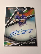 2022 Bowman's Best #B22-WB Warming Bernabel Best of 2022 Autographs