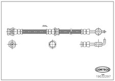 Flexible de frein Mazda MX6
