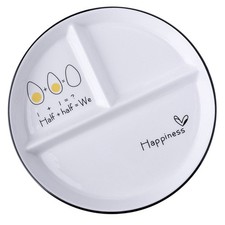  China Diet Plate Portion Control Plates for Adults Divided Serving Platter