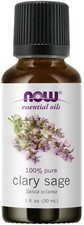 NOW Foods Essential Oils Clary Sage 1 oz