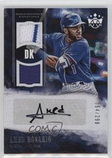 2018 Diamond Kings DK Rookie Materials Signatures 54/299 Amed Rosario Auto ms9