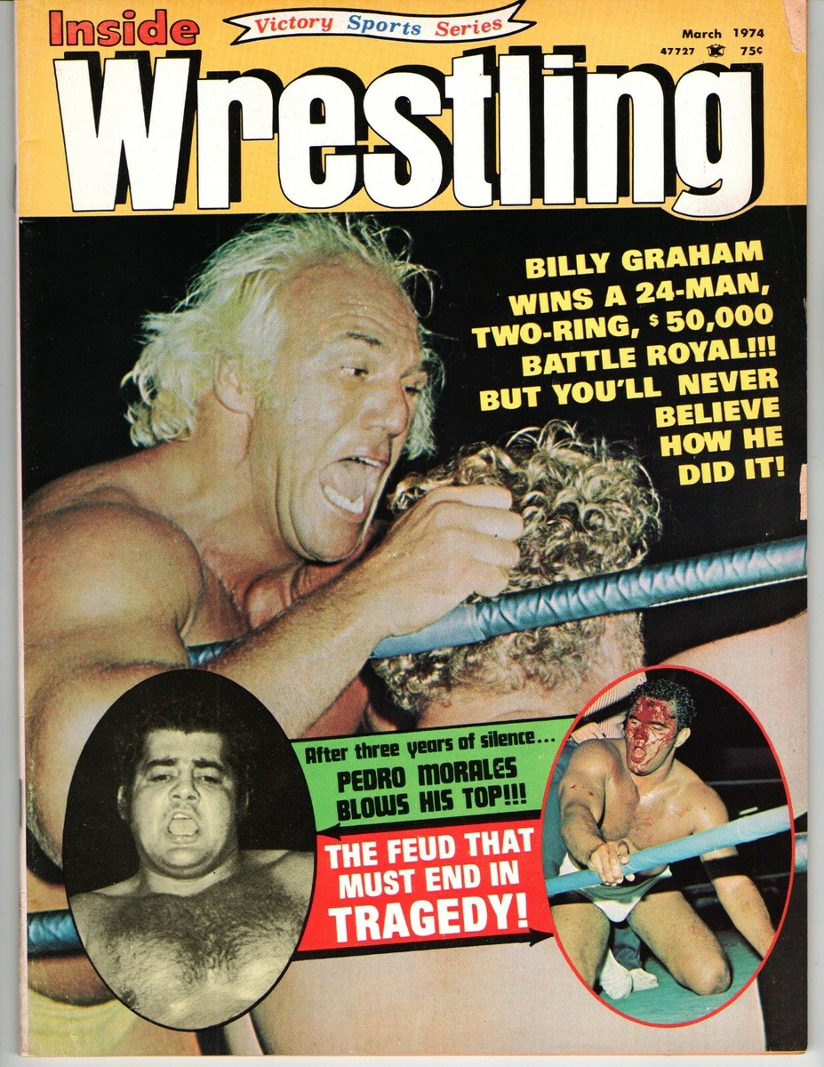 Bruno Sammartino Superstar Billy Graham 2017 WWF Wrestler Magazine