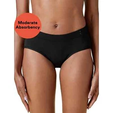 Thinx for All Women's Bikini Period Underwear, Moderate Absorbency,  Size L