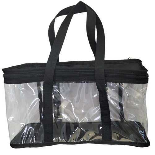 Large Clear Holds DVD CD Storage Organizer Easy Zip Closure Carry Bag Dustproof - Afbeelding 11 van 16
