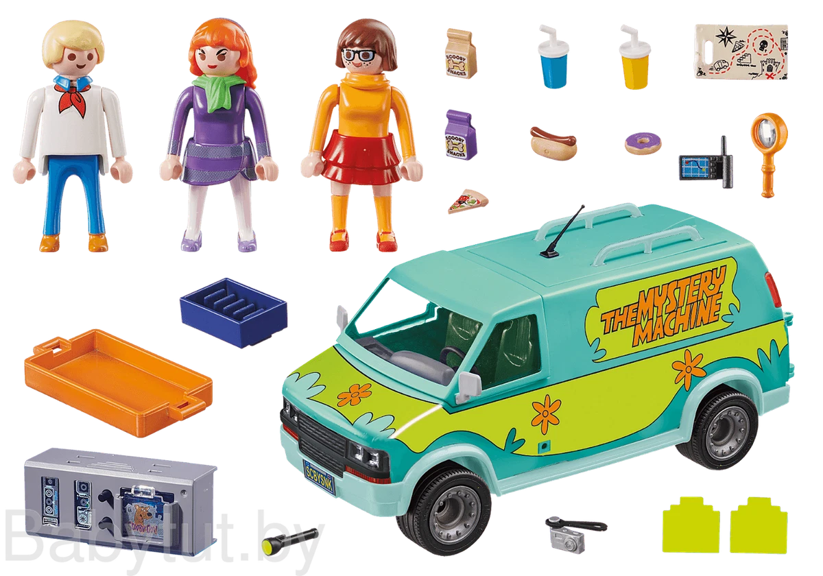 PLAYMOBIL Scooby-Doo! Mystery Machine 70286 Vera Fred Daphne's Van Car