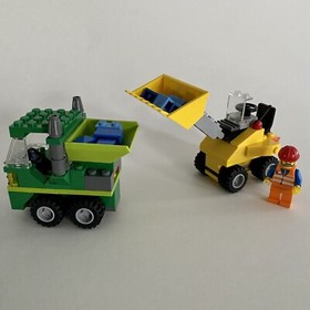 LEGO Creator 5930 Road Construction 100% Complete with all pieces and Minifigure