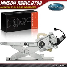Power Window Regulator with Motor for Saturn SL SL1 SL2 SW1 SW2 Base Front Left