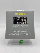 New HEYDAY SINGLE USE CAMERA Camera Black Flower