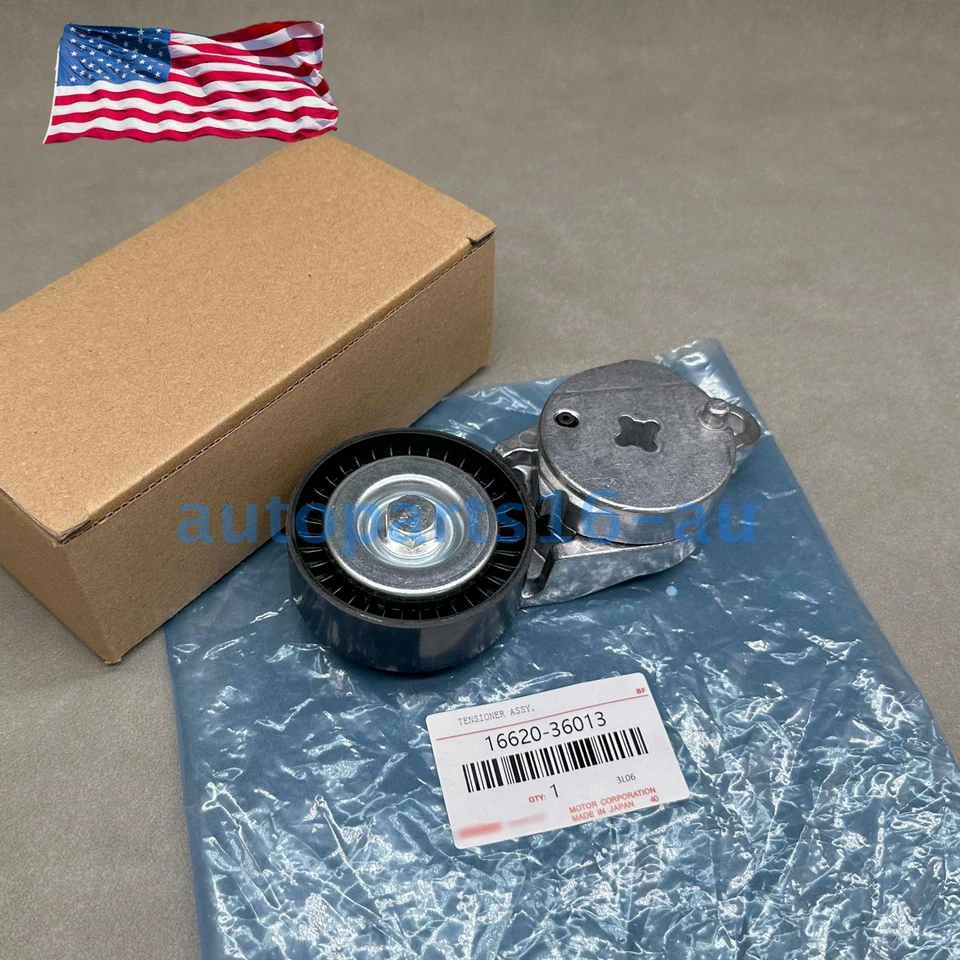 New! NEW Highlander Venza tC Belt Tensioner For Toyota Camry RAV4 16620-36013 Foto 3 de 4