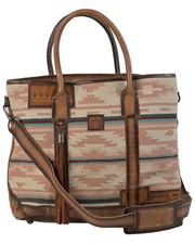 Sts Ranchwear By Carroll Women's Palomino Serape All-in Tote Bag Light Pink