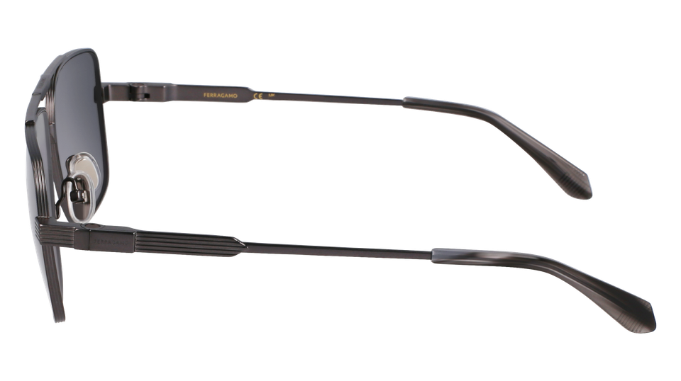 FERRAGAMO SF318S 018 MATTE GUNMETAL 60/15/145 MALE Sunglasses eBay