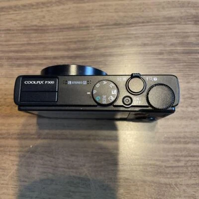 NIKON CoolPix P300 12MP Compact Digital Camera Black | eBay