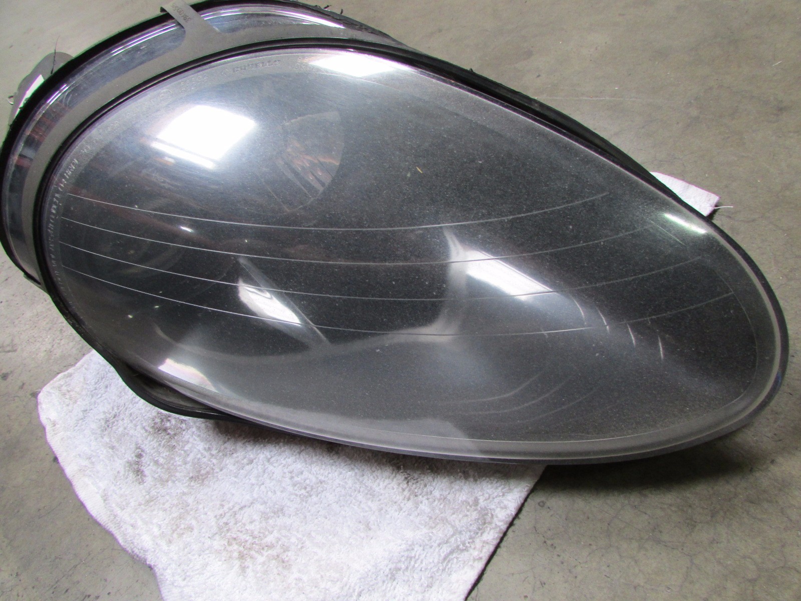 Maserati M128 Coupe, RH, Right Headlamp/Headlight Assembly, Used, P/N 190710020