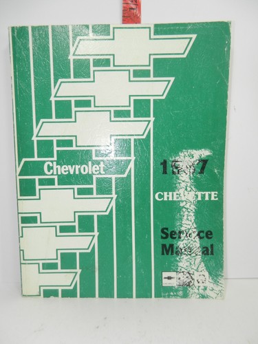 1987 Chevrolet CHEVETTE Factory Shop Service Manual ST 357-87 GM OEM Repair - Picture 2 of 9