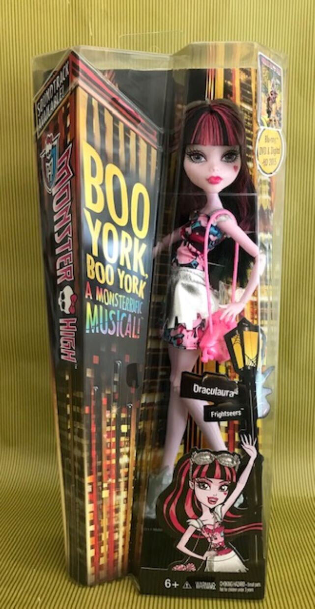 Boneca Monster High - Boo York Básica - Draculaura - MP Brinquedos