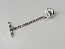 Vintage Hickok Silver-tone Letter "B" Tie Tac. Made In USA